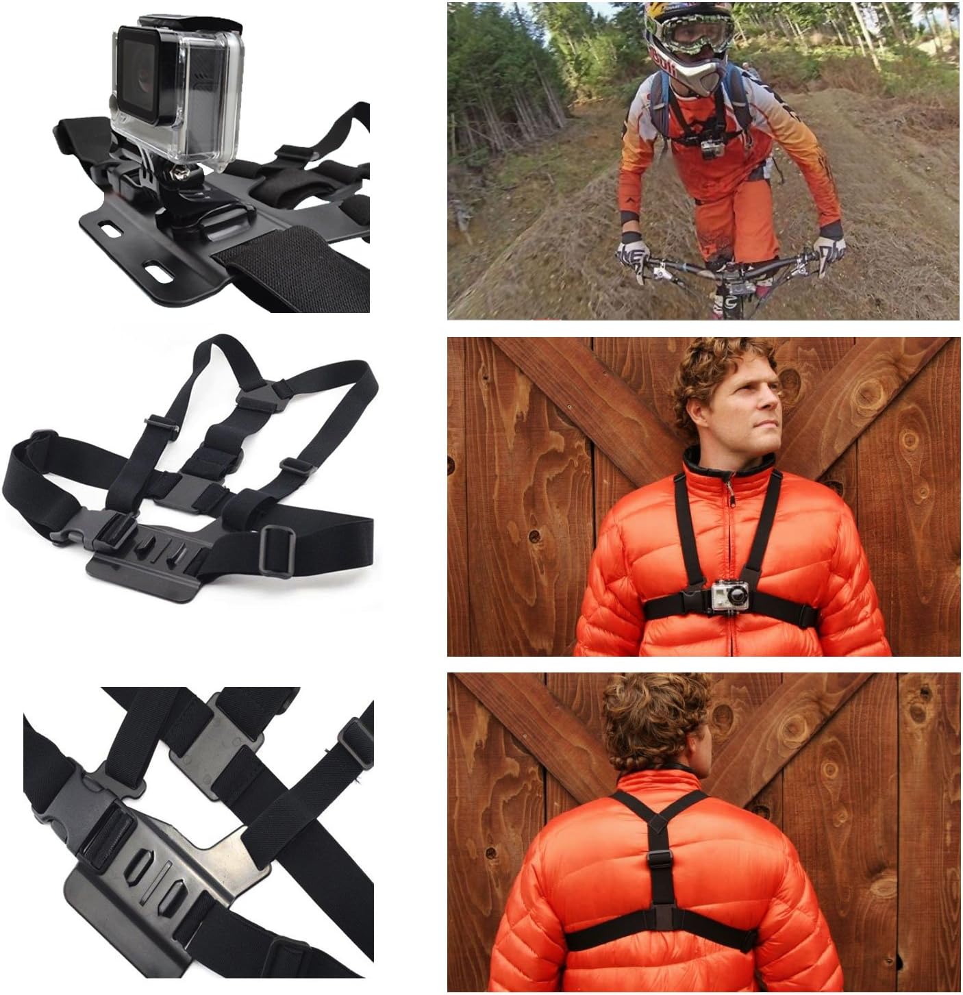 AKASO EK7000 4K30FPS 20MP WiFi Action Camera and 7 in 1 Action Camera Accessories Kit Bundle - Image 9