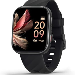 FITVII Health & Fitness Tracker (Answer/Make Calls), Smart Watch with 24/7 Heart Rate and Blood Pressure, Sleep Tracking, Blood Oxygen Monitor, 120+ Sport Mode Activity Tracker for Women Men